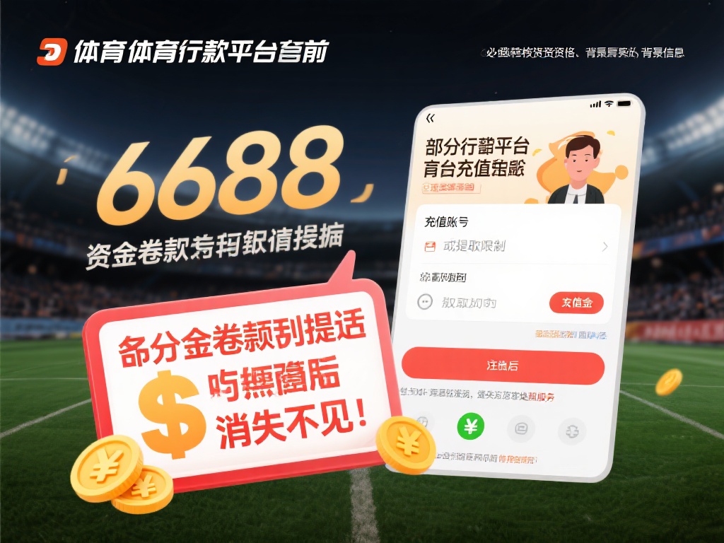 深入解读6688体育:揭示背后常见骗局是否可靠 1. 资金卷款类骗局
部分不良平台设置充值账户,